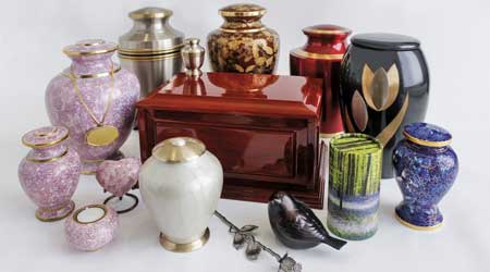Memorial Urns and Jewellery