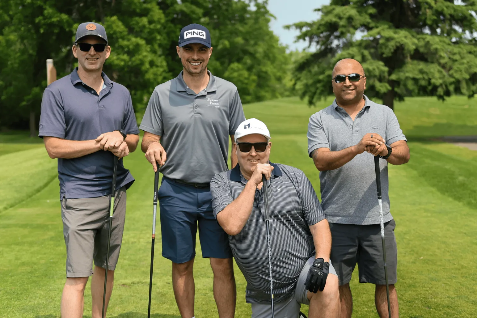 Merit Manitoba golf tournament on course in Manitoba