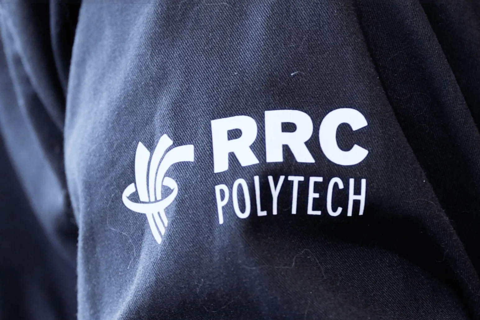 RRC Polytech branded apparel showcasing Manitoba's leading construction and trades education institution