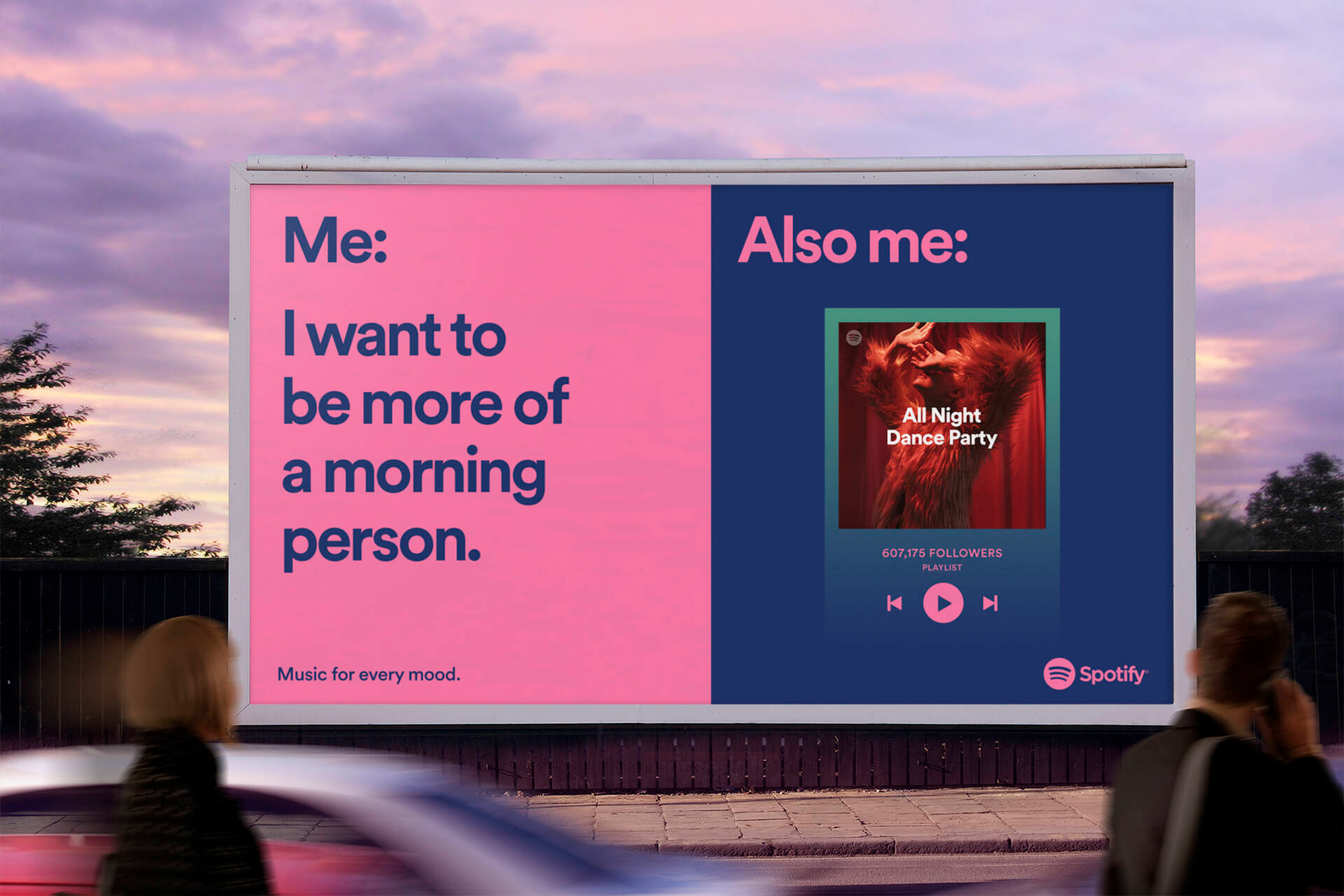 Spotify graphic designer work for campaign