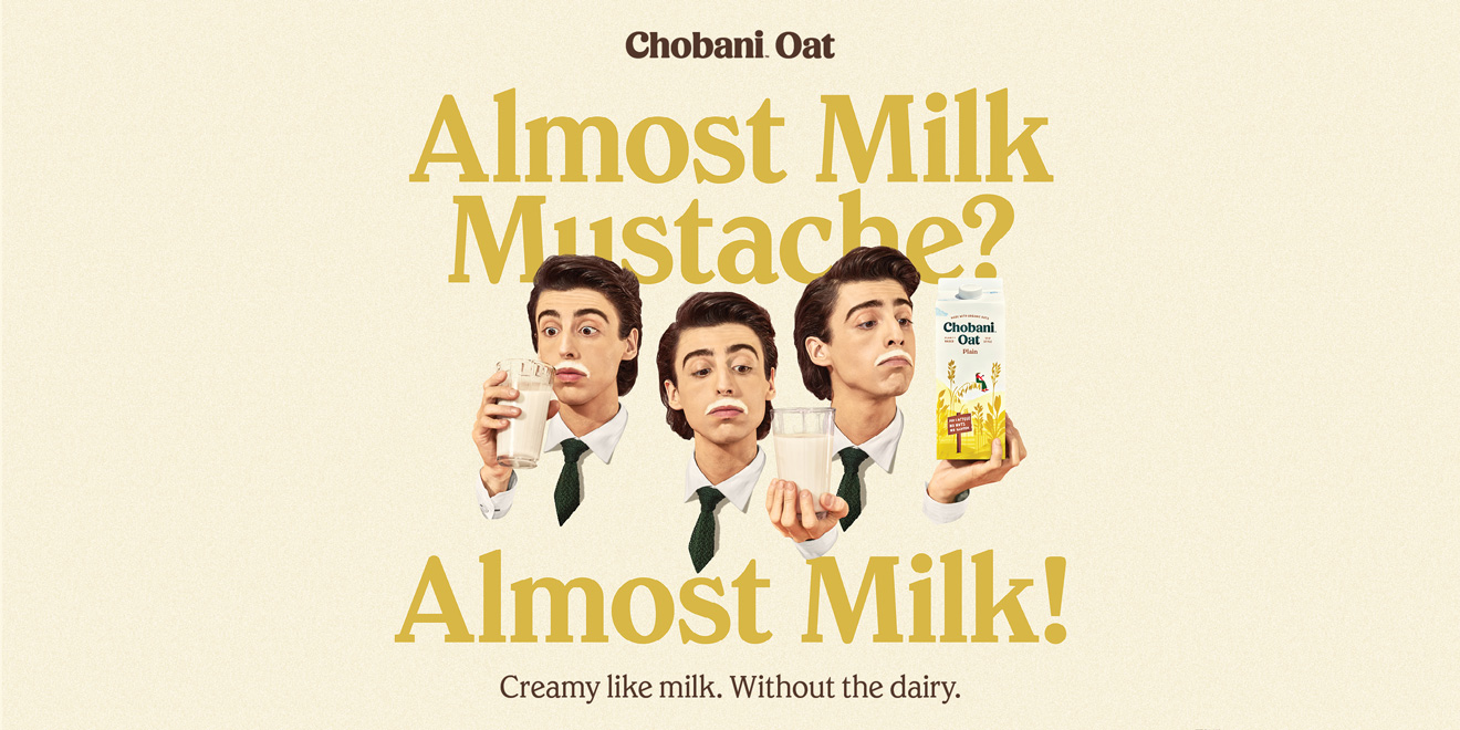 chobani advertising design graphic