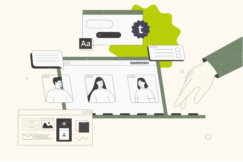 graphic designer discussing the roles of advertising design
