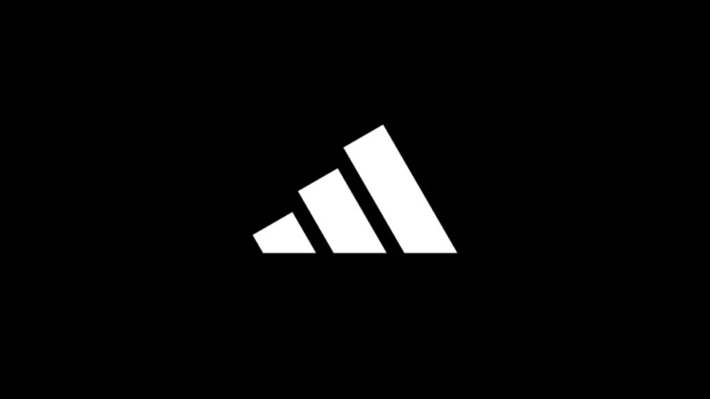 Adidas' famous three stripe logo uses minimalism to achieve a simple and iconic look
