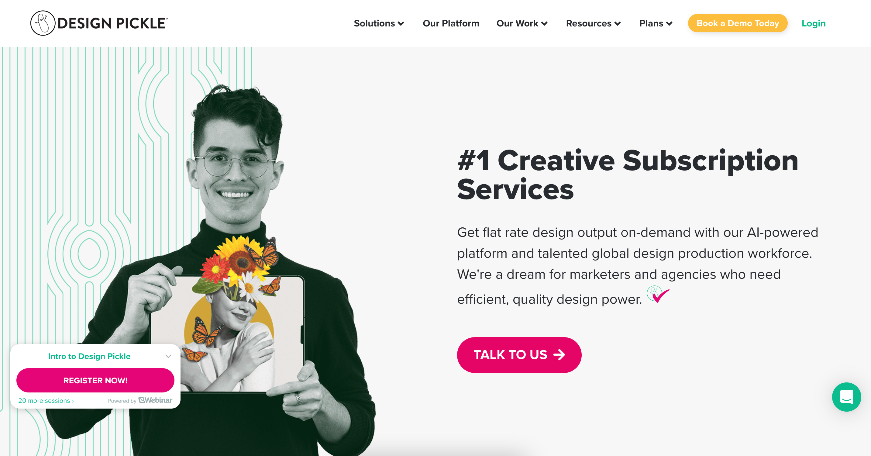 Design Pickle providing established graphic design services