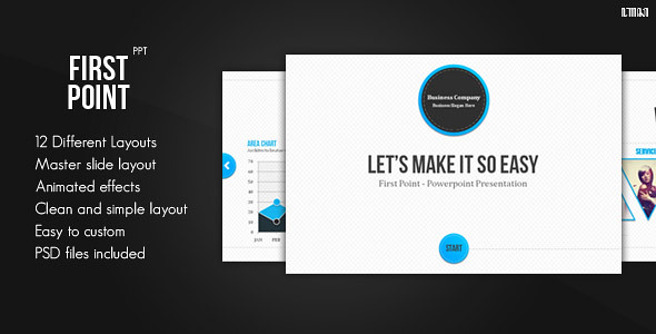 First Point PowerPoint Presentation Template | Flickr