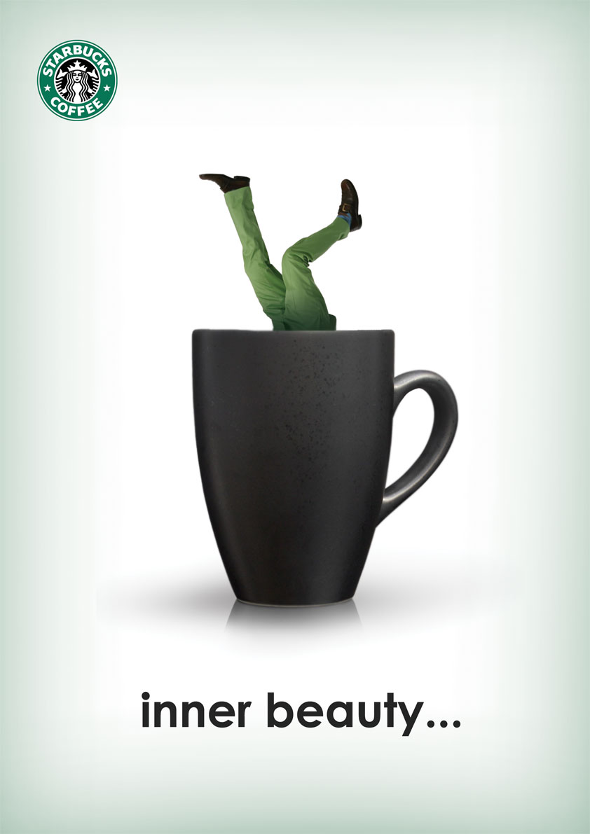 Starbucks Advertising Poster by Sozokai