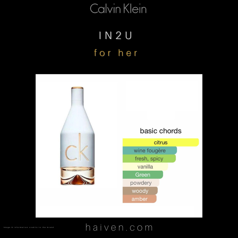 Calvin Klein IN2U for Her Eau de Toilette 100ml
