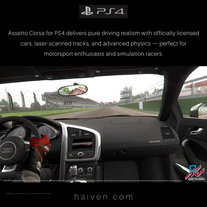 Assetto Corsa – PS4 (JEU CONSOLE 60)