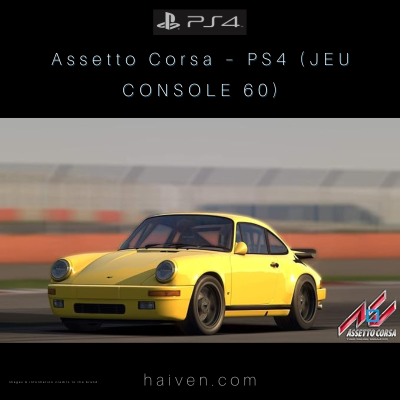 Assetto Corsa – PS4 (JEU CONSOLE 60)