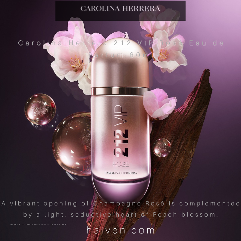 Carolina Herrera 212 VIP Rosé Eau de Parfum 80ml