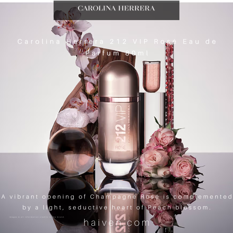 Carolina Herrera 212 VIP Rosé Eau de Parfum 80ml