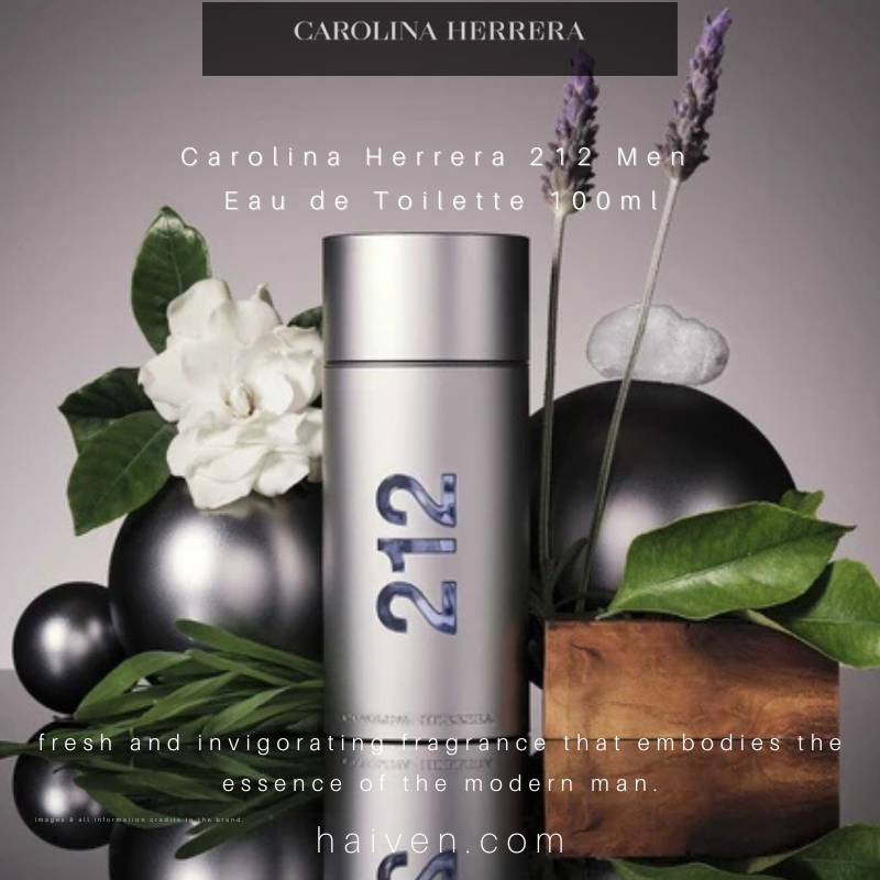 Carolina Herrera 212 Men Eau de Toilette 100ml
