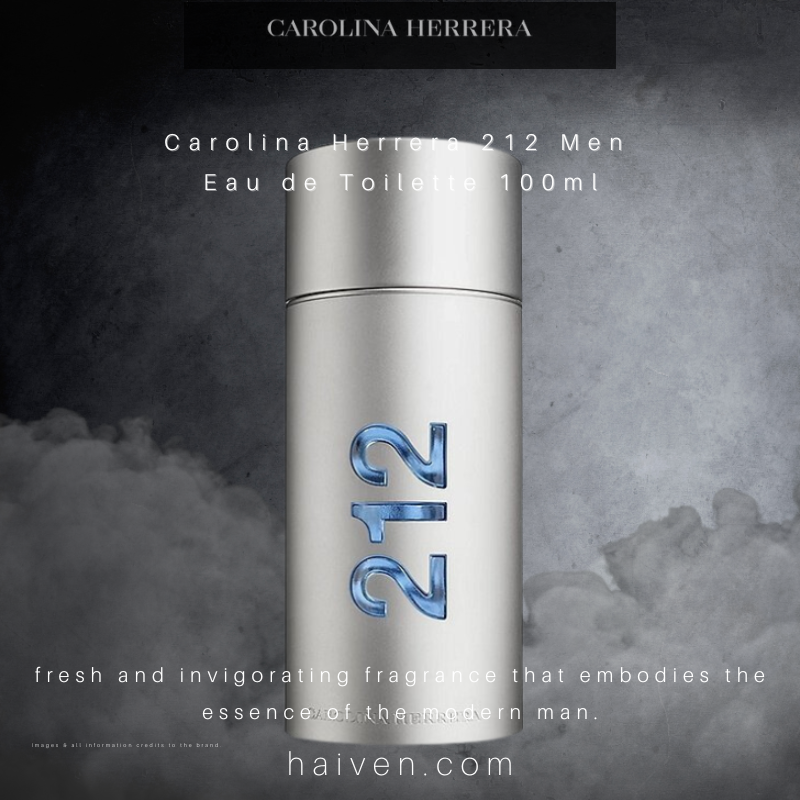 Carolina Herrera 212 Men Eau de Toilette 100ml