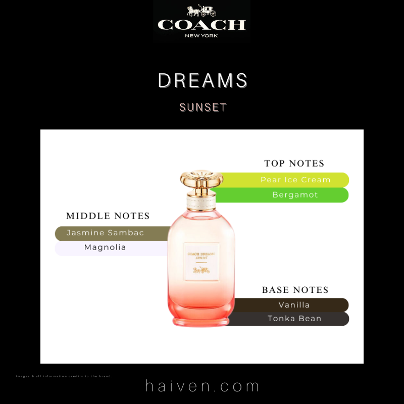COACH Dreams Sunset Eau de Parfum 90ml
