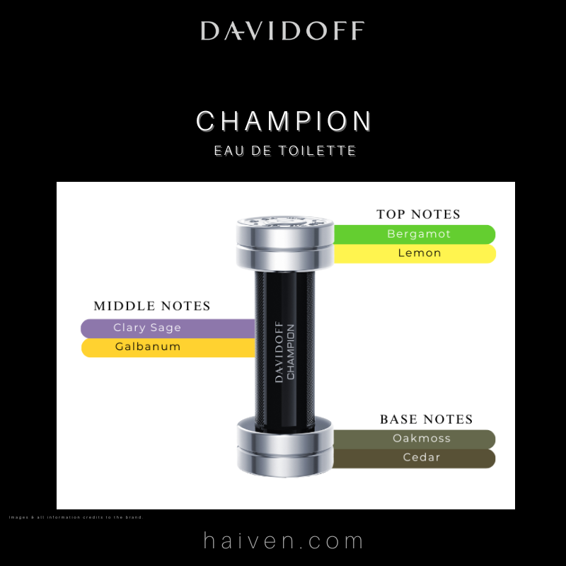 DAVIDOFF Champion Eau de Toilette 90ml