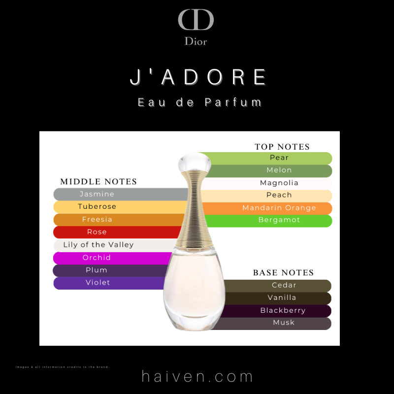 DIOR J'adore Eau de Parfum 100ml
