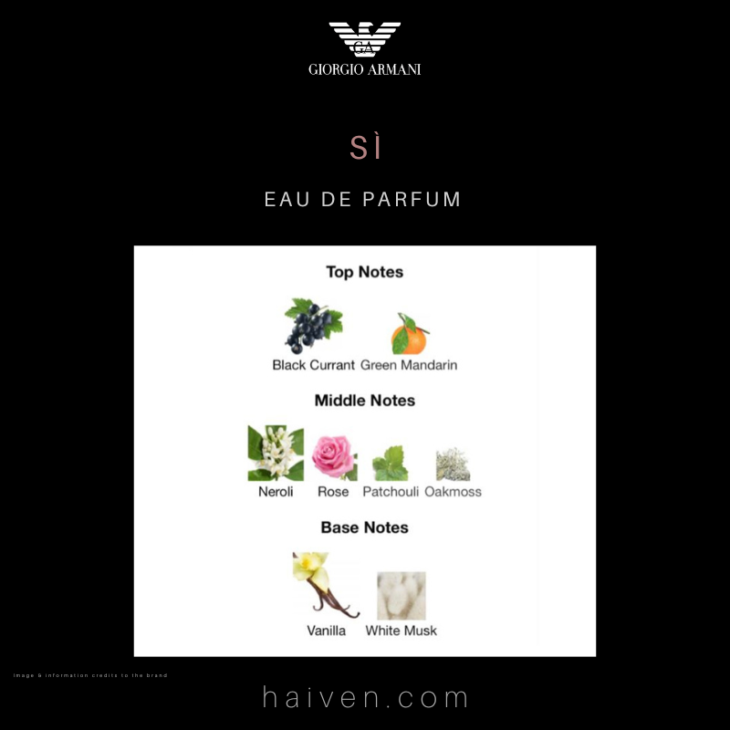 GIORGIO ARMANI Sì Eau de Parfum 100ml