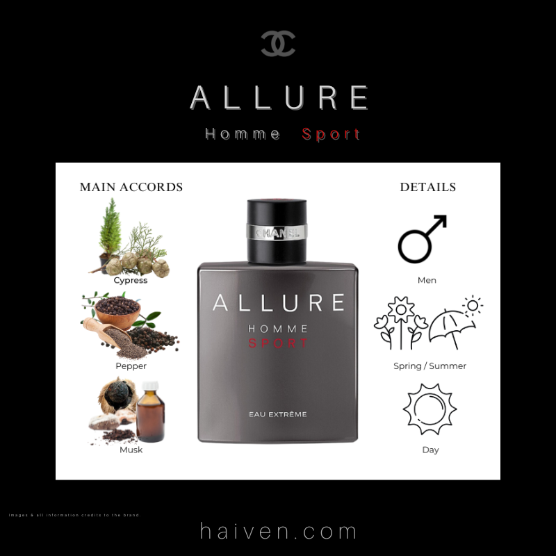 CHANEL Allure Homme Sport Eau de Toilette 100ml