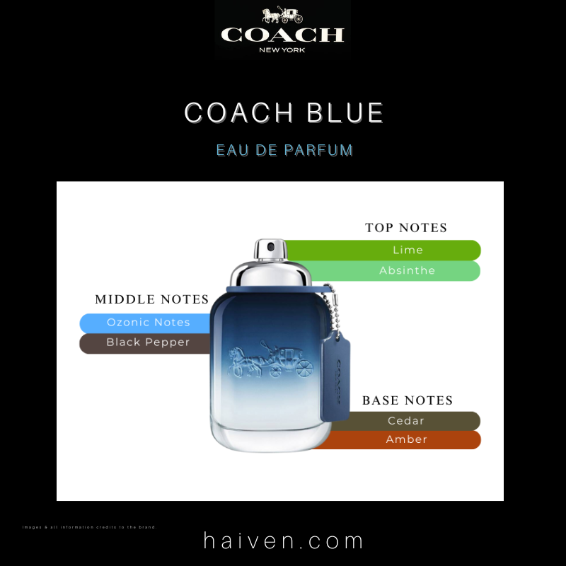 COACH Blue Eau de Parfum for Men 100ml