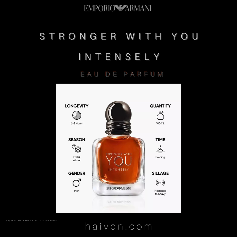 EMPORIO ARMANI Stronger With YOU Intensely Eau de Parfum 100ml