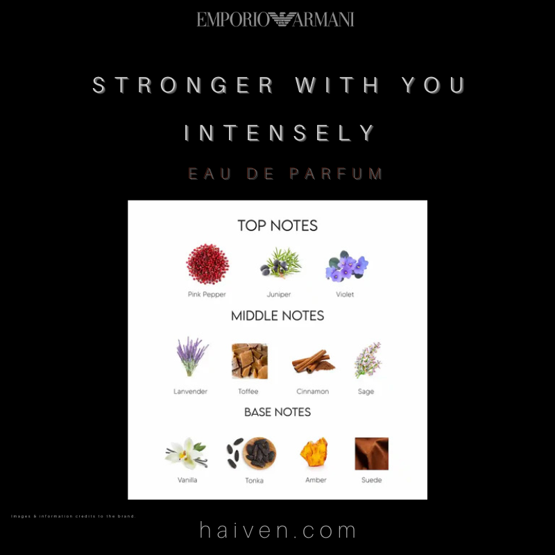 EMPORIO ARMANI Stronger With YOU Intensely Eau de Parfum 100ml