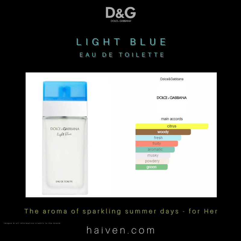 DOLCE & GABBANA Light Blue Eau de Toilette 100ml