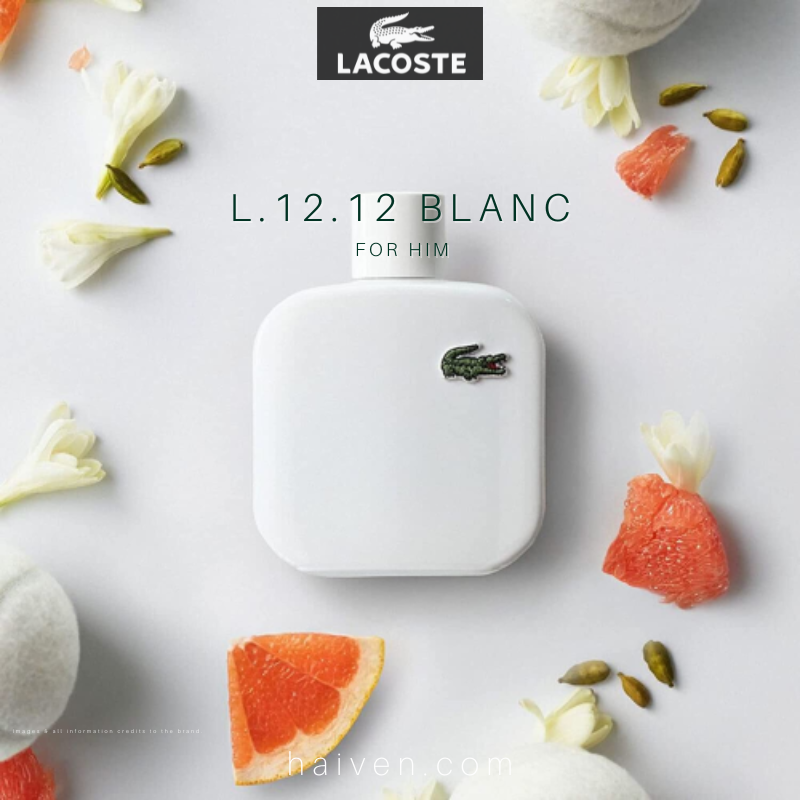 LACOSTE Blanc White 1212 EDT 100ML