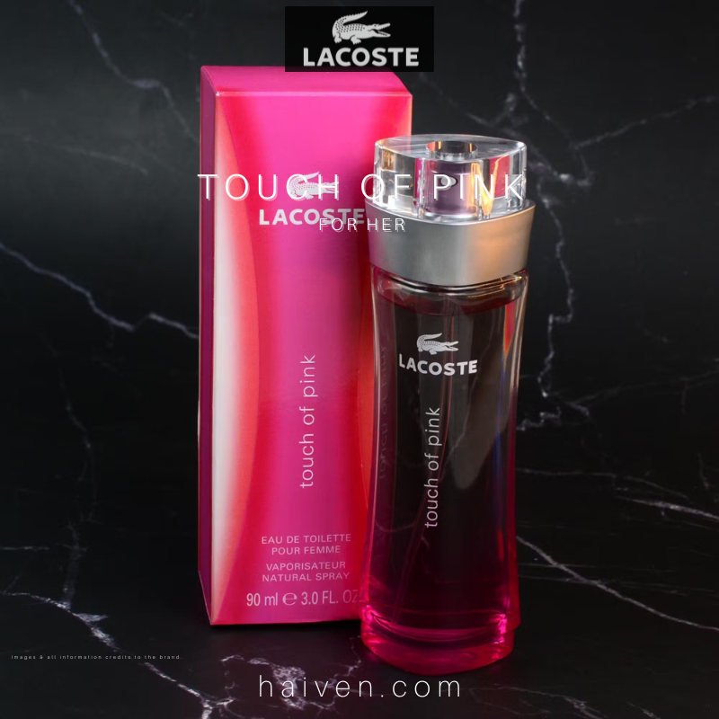 LACOSTE Touch of Pink W EDT 90ML