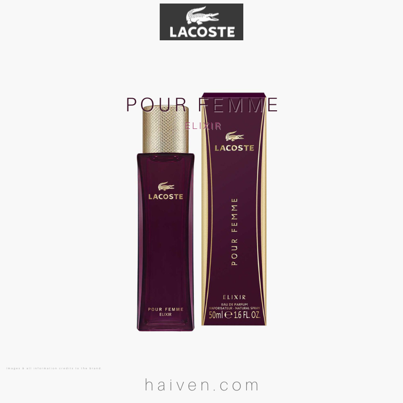 LACOSTE Pour Femme Elixir W EDP 90ML