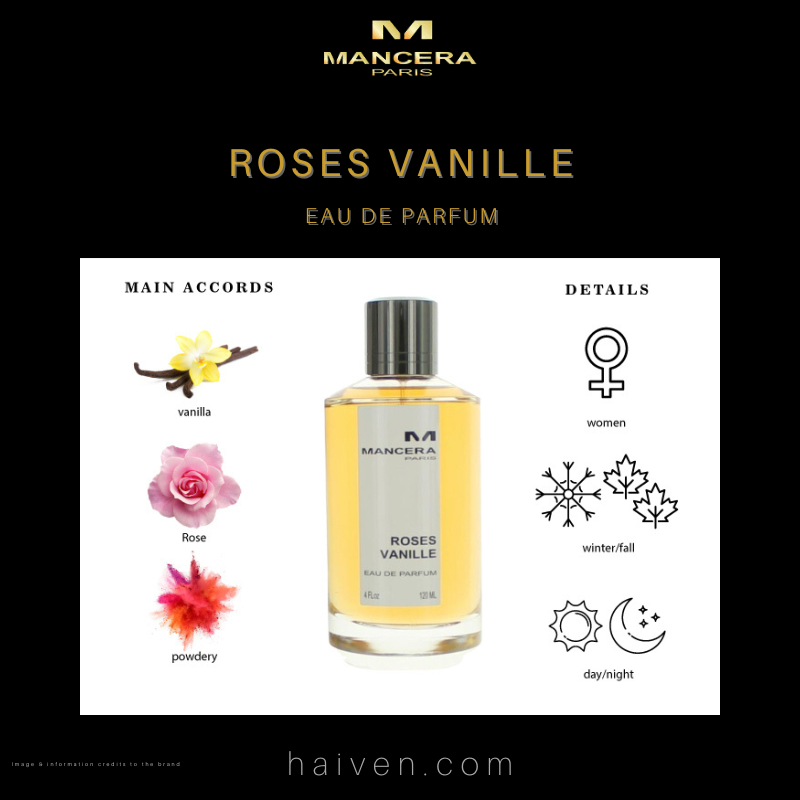 MANCERA Roses Vanille W EDP 120ML