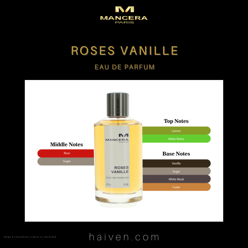 MANCERA Roses Vanille W EDP 120ML