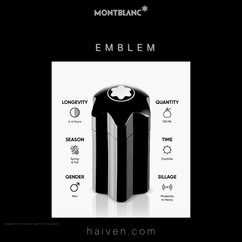 MONT BLANC Emblem M EDT 100ML