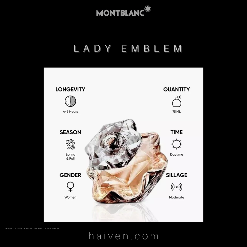 MONT BLANC Emblem Lady W EDP 75ML
