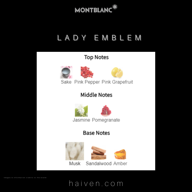 MONT BLANC Emblem Lady W EDP 75ML