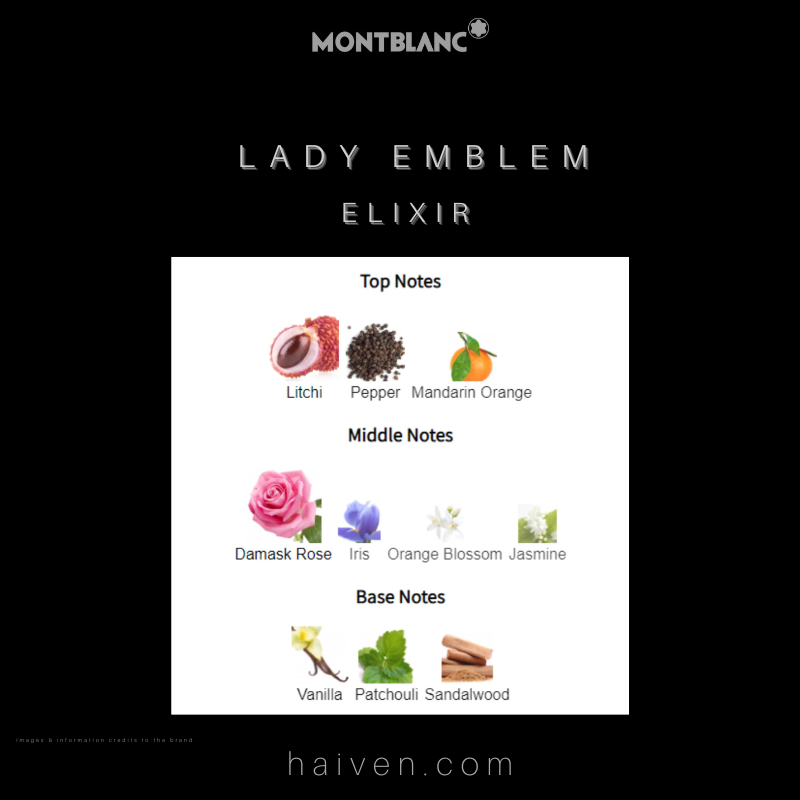 MONT BLANC Emblem Lady Elixir W EDP 75ML