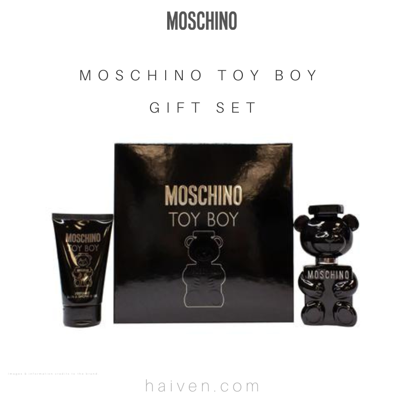 MOSCHINO Toy Boy 100ML + Mini + SG GIFT SET