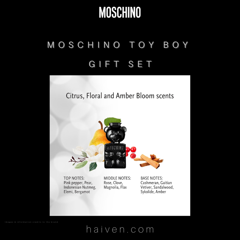 MOSCHINO Toy Boy 100ML + Mini + SG GIFT SET
