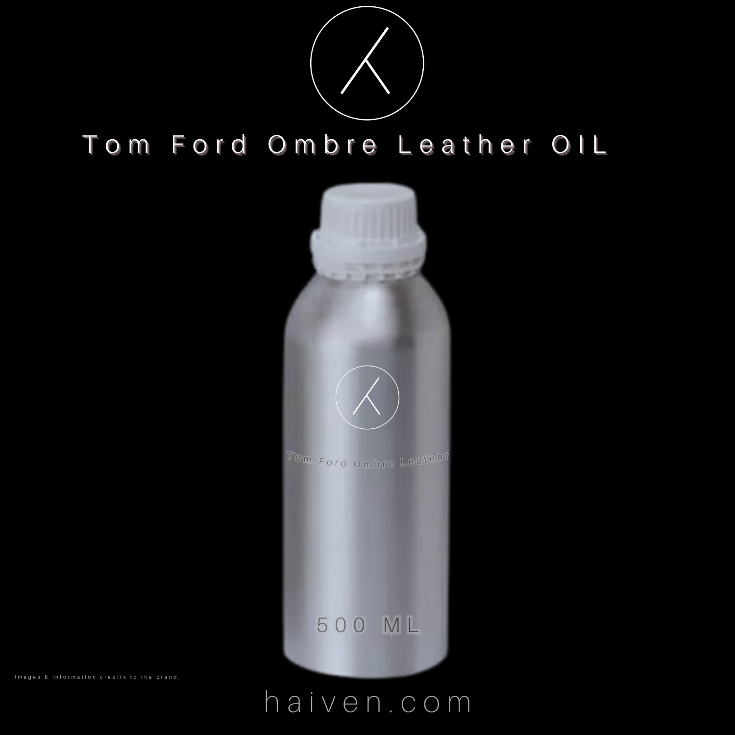 T F Ombre Leather Perfume Oil 500ml
