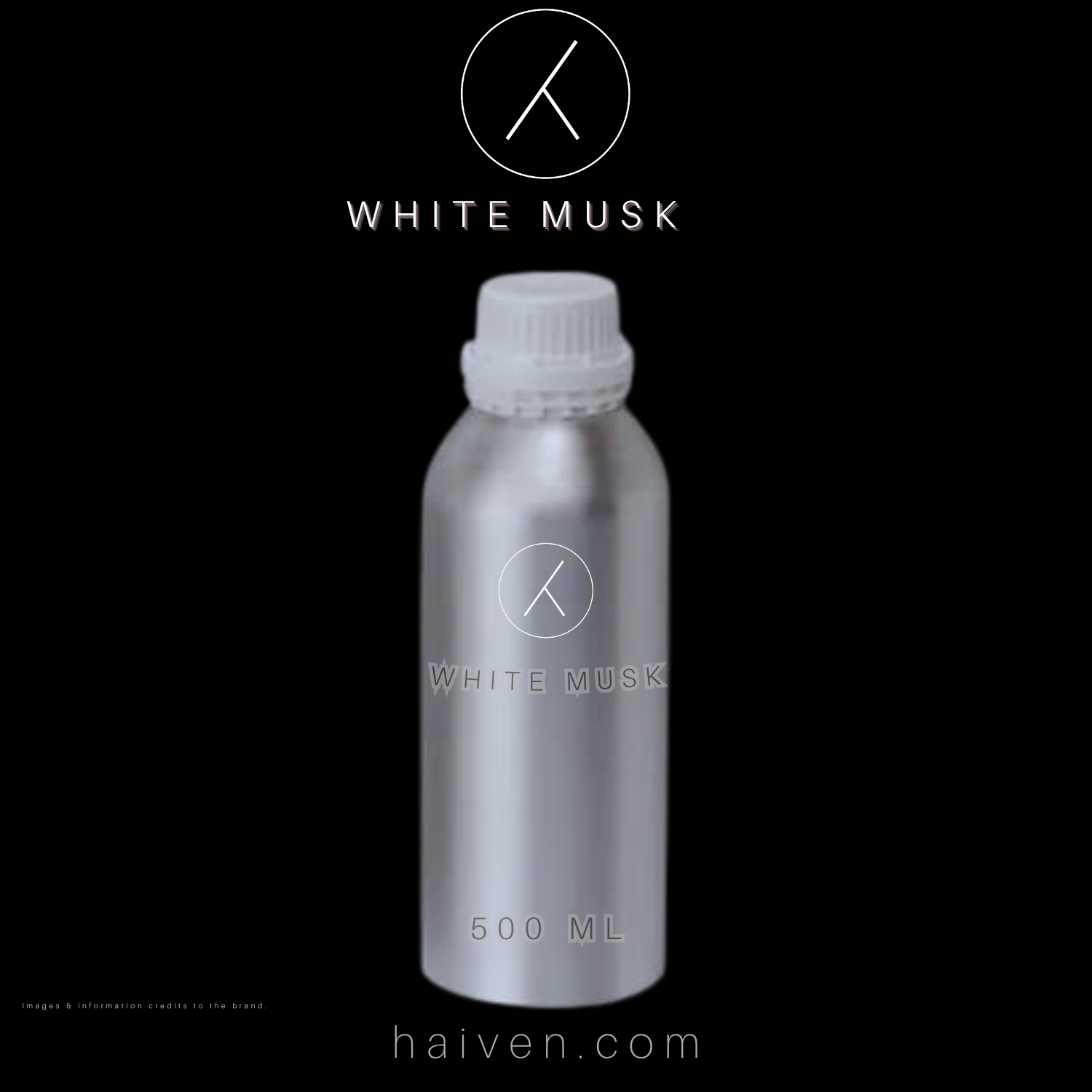 White Musk Perfume Oil 500ml