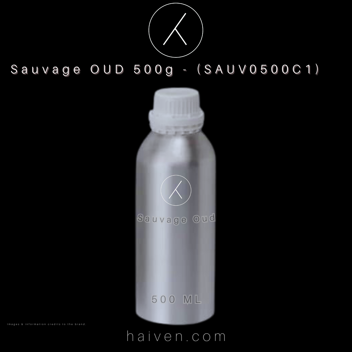 Dior Sauvage Oud Perfume Oil 500ml 