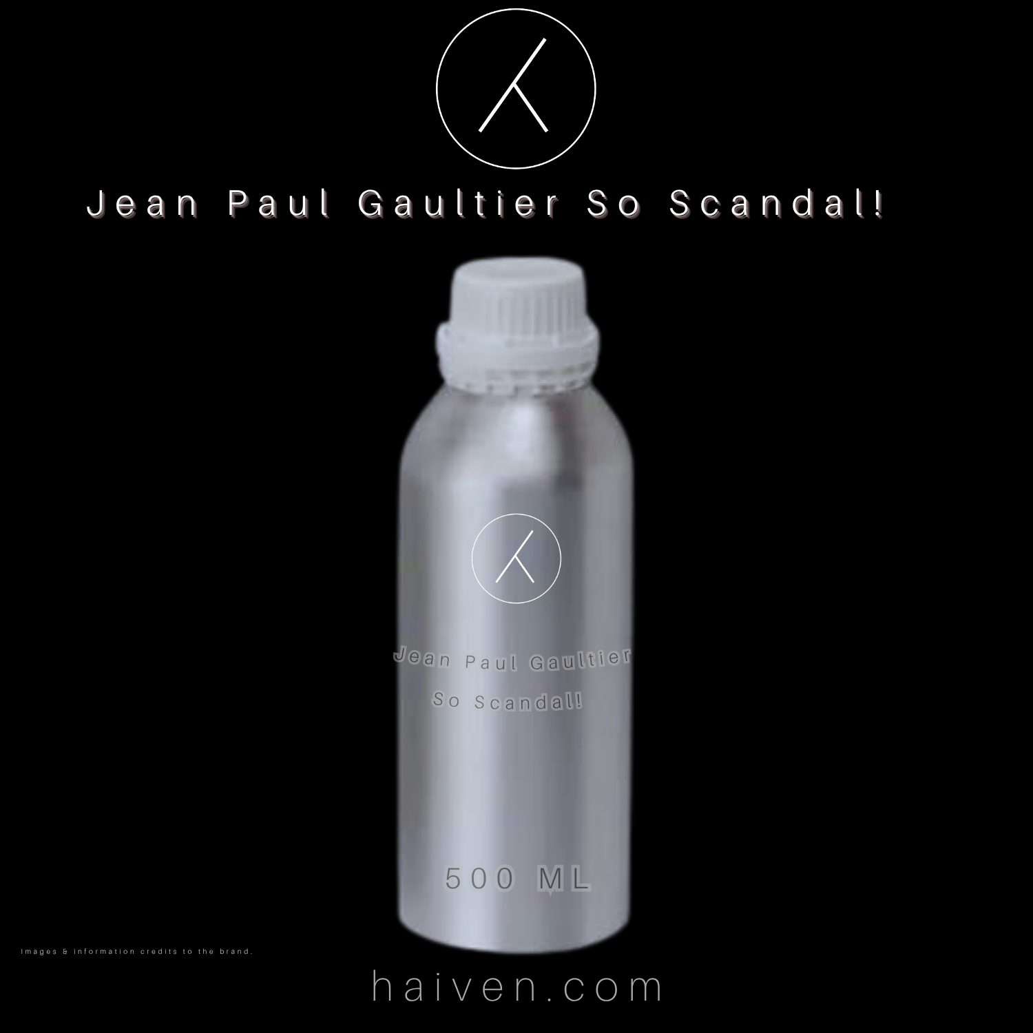 J P G So Scandal Perfume Oil 500ml