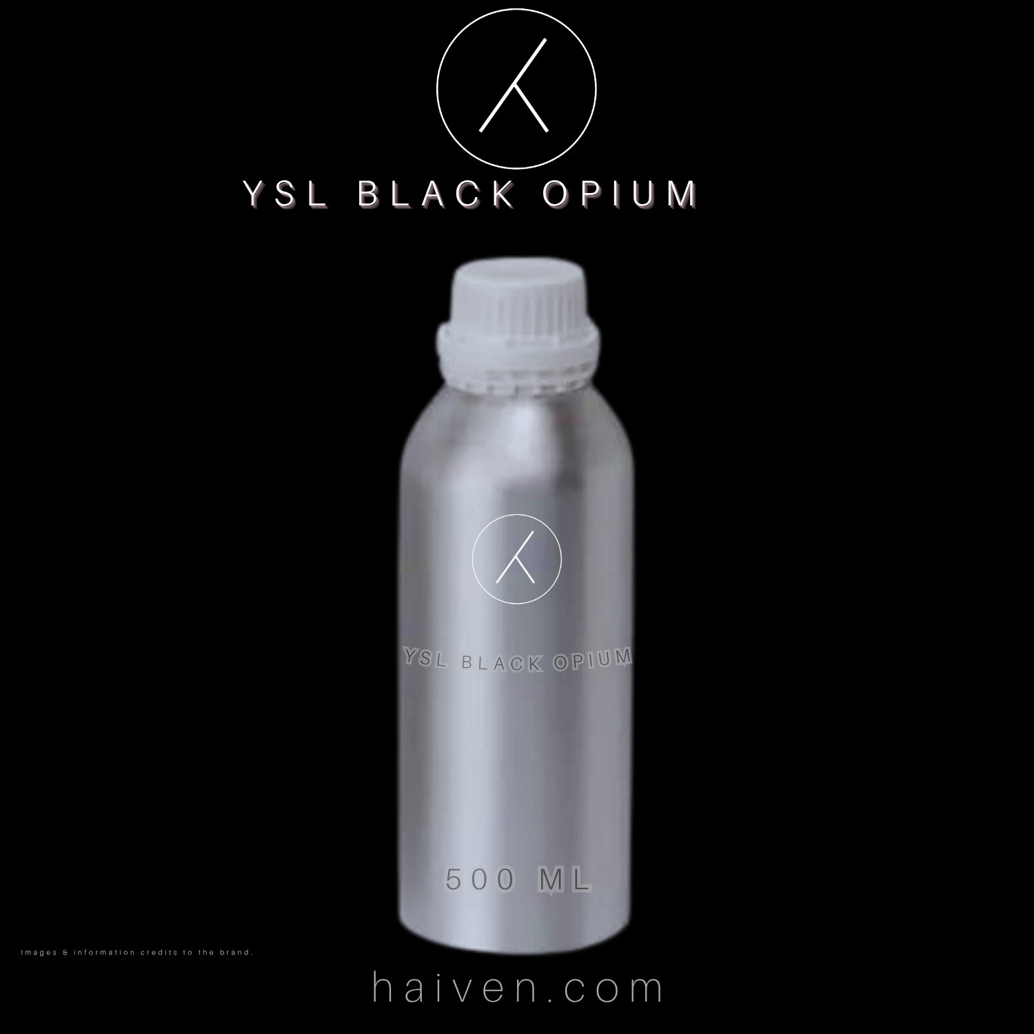 Black Opium Perfume Oil 500ml