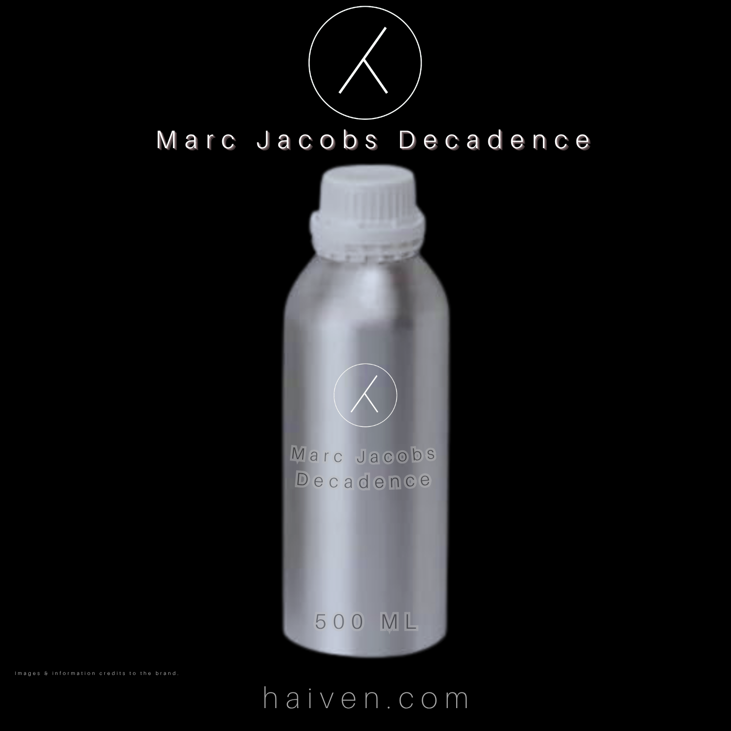 M J Decadence Oud Perfume Oil 500ml