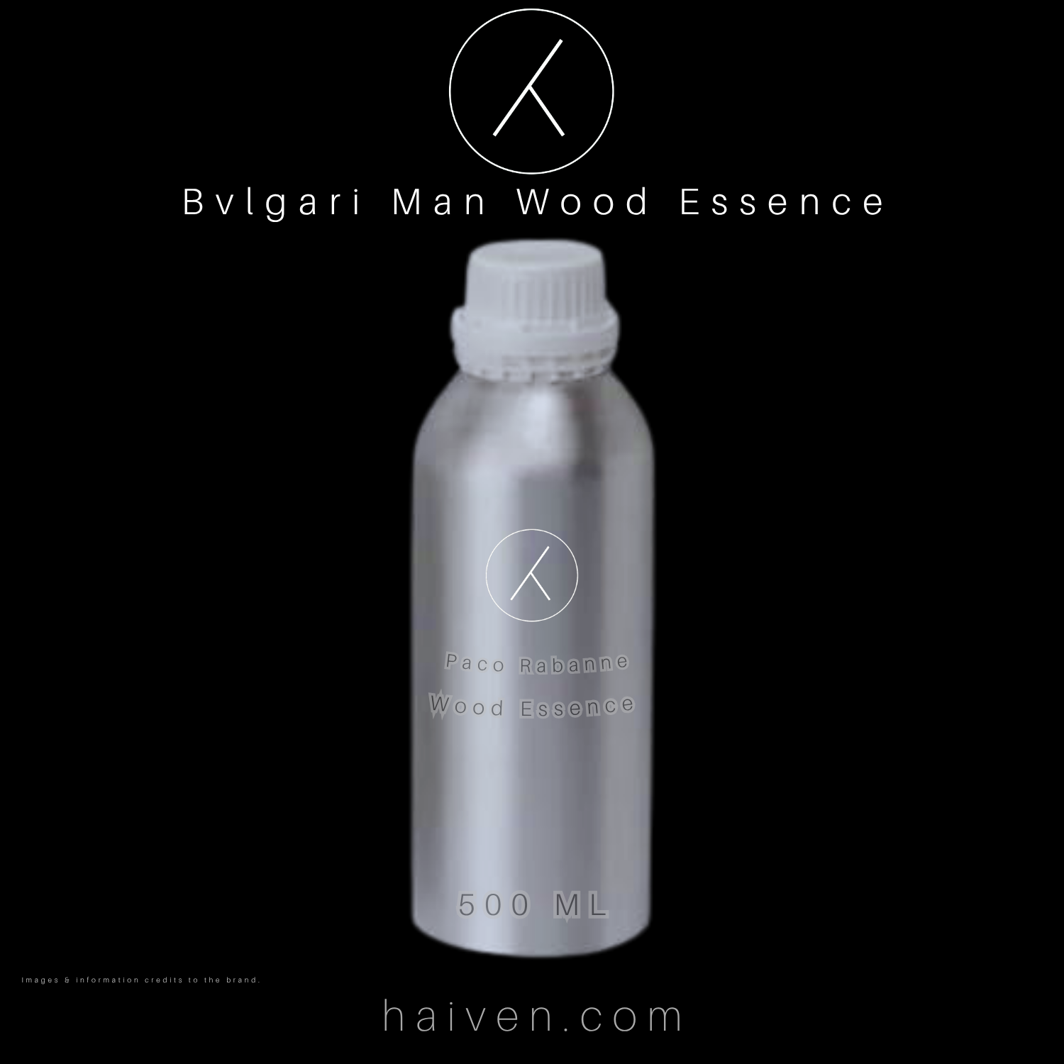 B M Wood Essence Perfume Oil 500ml