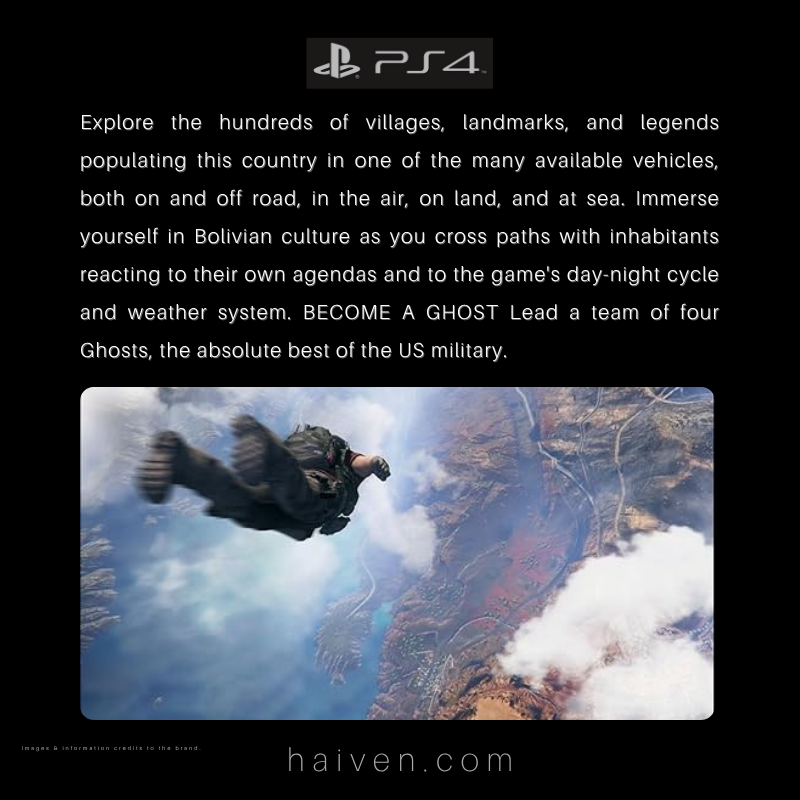 Tom Clancy’s Ghost Recon: Wildlands – PS4