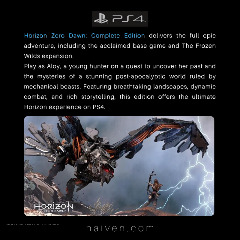 Horizon Zero Dawn: Complete Edition – PS4