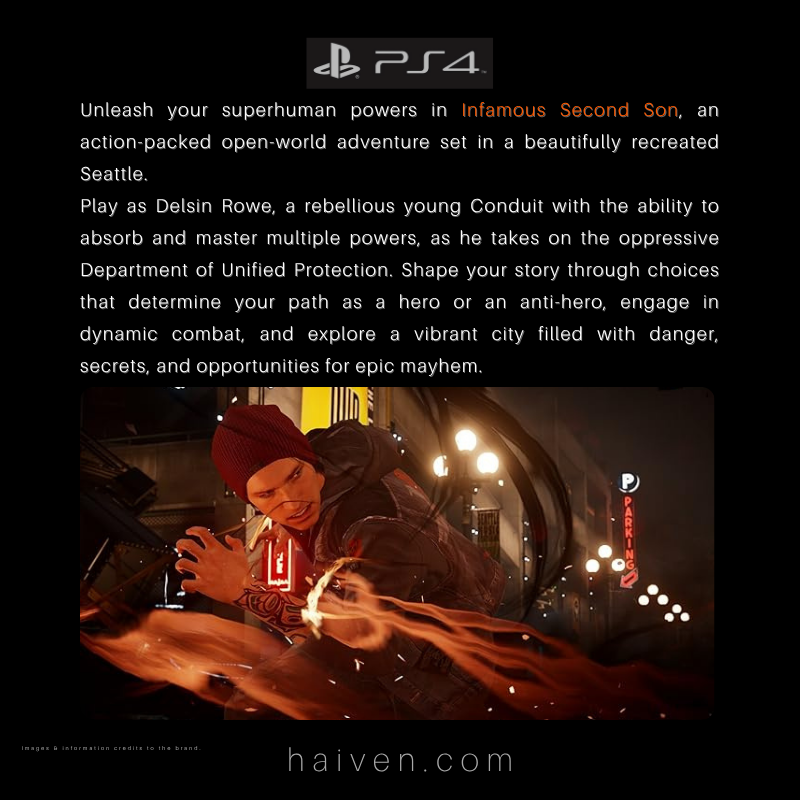 Infamous Second Son – PS4