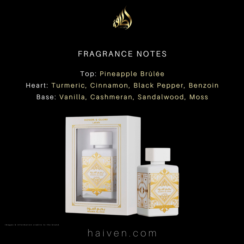 LATTAFA Badee Al Oud Honour EDP 100ML