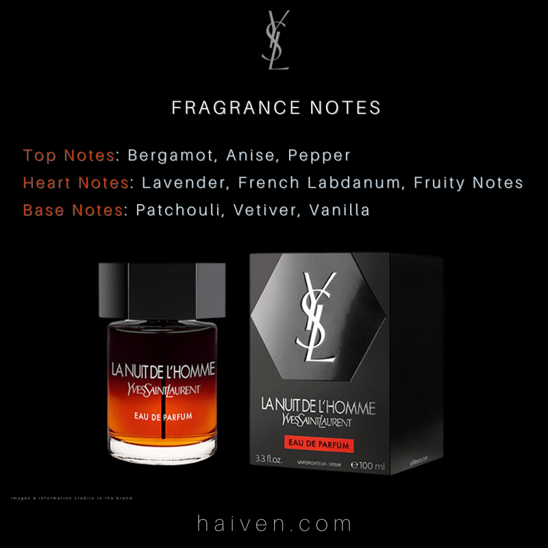 YSLLanuit De L Homme (red)MEDP100ML