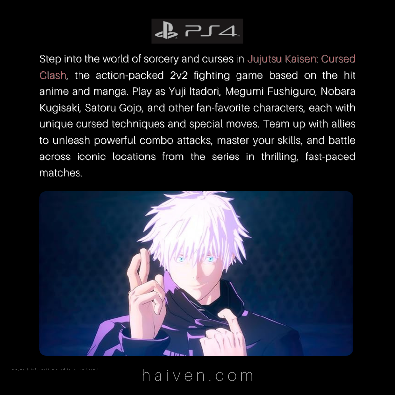 Jujutsu Kaisen: Cursed Clash – PS4